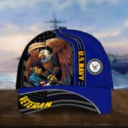 Premium Honoring All Who Served US Veteran Cap NPVC171002 - Image 4