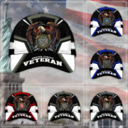 Premium Eagle US Veteran Cap NPVC251002
