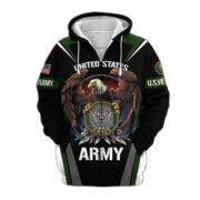 Premium Honoring All Who Served US Veteran Zip Hoodie NPVC200901 - Image 5