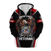 Premium Honoring All Who Served US Veteran Zip Hoodie NPVC200901 - Image 17