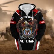 Premium Honoring All Who Served US Veteran Zip Hoodie NPVC200901 - Image 17