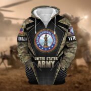 Unique Camo Soldiers US Veteran Zip Hoodie NPVC251110 - Image 5