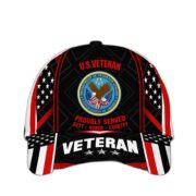 Premium U.S Multiple Service Veteran 3D Cap PVC260403 - Image 12