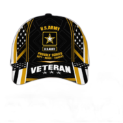 Premium U.S Multiple Service Veteran 3D Cap NPVC260403