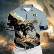 Premium All Gave Some Some Gave All US Veteran Polo Shirt NPVC230203 - Image 12