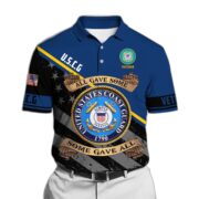 Premium All Gave Some Some Gave All US Veteran Polo Shirt NPVC230203 - Image 13