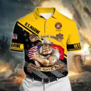 Premium All Gave Some Some Gave All US Veteran Polo Shirt NPVC230203 - Image 10