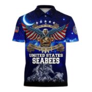 Premium Land Of The Free US Veteran Polo Shirt NPVC200201 - Image 6