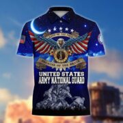 Premium Land Of The Free US Veteran Polo Shirt NPVC200201 - Image 4