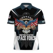 Premium Land Of The Free US Veteran Polo Shirt NPVC080301 - Image 14