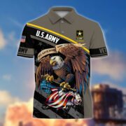 Premium Eagle US Veteran Polo Shirt NPVC060301 - Image 3
