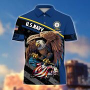Premium Eagle US Veteran Polo Shirt NPVC060301 - Image 6