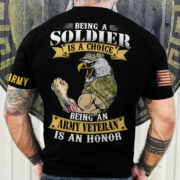 Premium Multiple US Military Services Veteran T-Shirt NPVC250203 - Image 2
