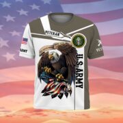 Premium Honoring All Who Served US Veteran T-Shirt NPVC240802 - Image 3