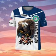 Premium Honoring All Who Served US Veteran T-Shirt NPVC240802 - Image 7