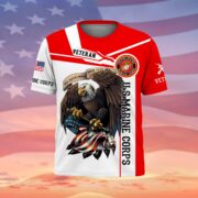 Premium Honoring All Who Served US Veteran T-Shirt NPVC240802 - Image 5