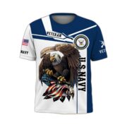 Premium Honoring All Who Served US Veteran T-Shirt NPVC240802 - Image 4