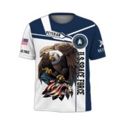 Premium Honoring All Who Served US Veteran T-Shirt NPVC240802 - Image 8