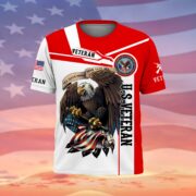 Premium Honoring All Who Served US Veteran T-Shirt NPVC240802 - Image 2