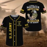 Premium Being A Veteran Is An Honor US Veteran Baseball Jersey NPVC310301 - Image 2