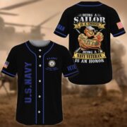 Premium Being A Veteran Is An Honor US Veteran Baseball Jersey NPVC310301 - Image 3