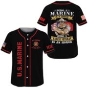 Premium Being A Veteran Is An Honor US Veteran Baseball Jersey NPVC310301 - Image 5