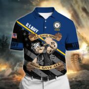 Premium All Gave Some Some Gave All US Veteran Polo Shirt NPVC230203 - Image 8