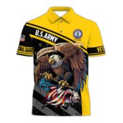 Premium Eagle US Veteran Polo Shirt NPVC060301 - Image 5
