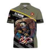 Premium Eagle US Veteran Polo Shirt NPVC060301 - Image 10