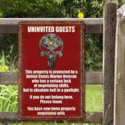 Premium U.S Veteran Metal Sign PVC060502 - Image 6