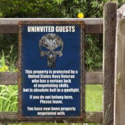 Premium U.S Veteran Metal Sign PVC060502 - Image 4