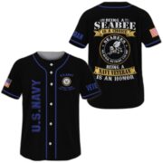 Premium Being A Veteran Is An Honor US Veteran Baseball Jersey NPVC310301 - Image 4