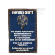 Premium U.S Veteran Metal Sign PVC060502 - Image 5