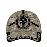 Badass Puniskull Multiservice U.S Veteran Cap NPVC150503 - Image 2