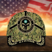 Badass Puniskull Multiservice U.S Veteran Cap NPVC150503 - Image 13