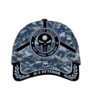 Badass Puniskull Multiservice U.S Veteran Cap NPVC150503 - Image 6