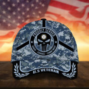 Badass Puniskull Multiservice U.S Veteran Cap NPVC150503 - Image 6