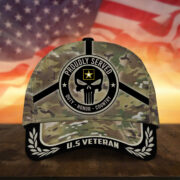 Badass Puniskull Multiservice U.S Veteran Cap NPVC150503 - Image 3