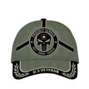 Badass Puniskull Multiservice U.S Veteran Cap NPVC150503 - Image 5