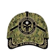 Badass Puniskull Multiservice U.S Veteran Cap NPVC150503 - Image 7