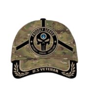Badass Puniskull Multiservice U.S Veteran Cap NPVC150503 - Image 12