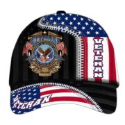 Unique Proudly Served US Veteran Cap NPVC310505 - Image 2