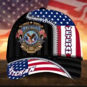 Unique Proudly Served US Veteran Cap NPVC310505 - Image 2
