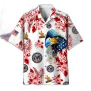 Unique Proudly Served US Veterans Hawaii Shirt NPVC010601 - Image 2