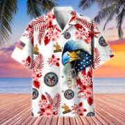 Unique Proudly Served US Veterans Hawaii Shirt NPVC010601 - Image 2