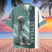Premium Multiple US Military Services US Veteran Hawaii Shirt APVC120703 - Image 5
