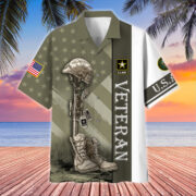 Premium Multiple US Military Services US Veteran Hawaii Shirt APVC120703 - Image 2