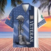 Premium Multiple US Military Services US Veteran Hawaii Shirt APVC120703 - Image 6