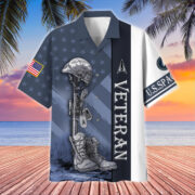 Premium Multiple US Military Services US Veteran Hawaii Shirt APVC120703 - Image 7