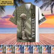 Premium Multiple US Military Services US Veteran Hawaii Shirt APVC120703